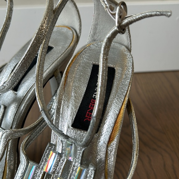 Silver jewel heels - Picture 5 of 5